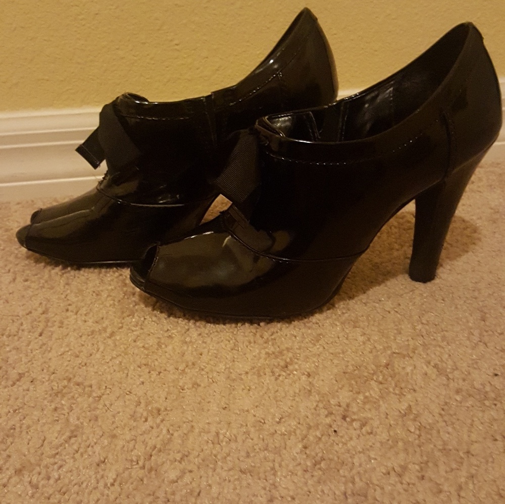 Peep Toe Booties